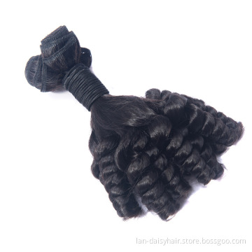 Indian Fumi Curly Bundles 3 Bundles 95g/Piece  Spiral Curl Remy Double Weft Natural Color Human Hair Bundles